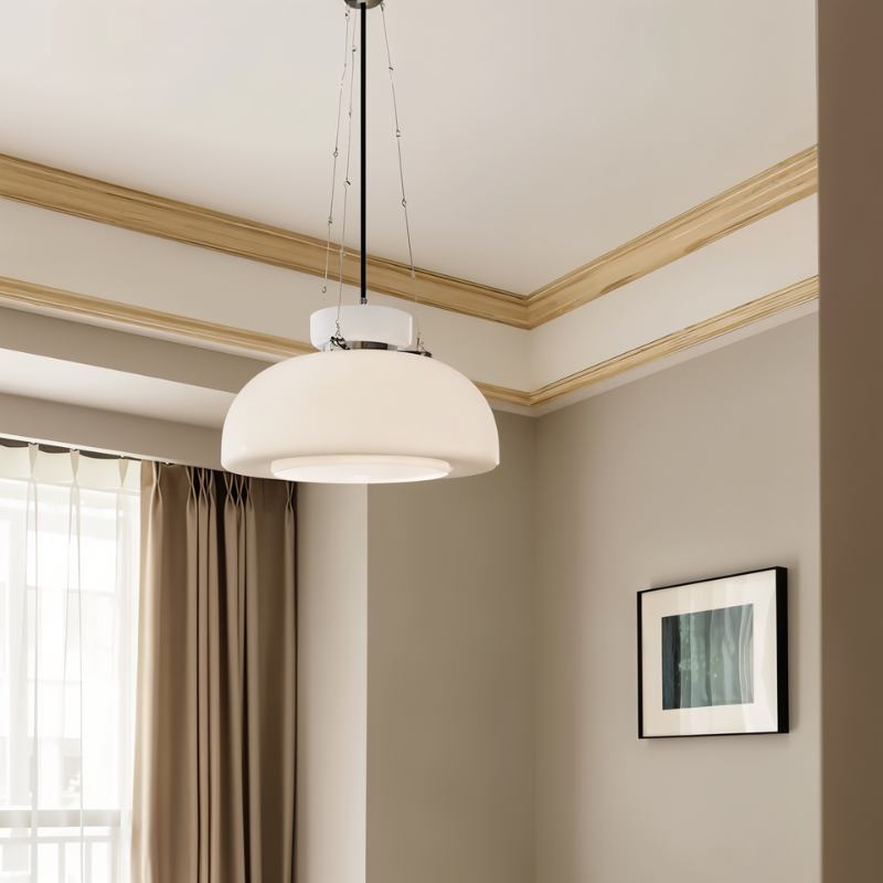 Moderne Glazen Hanglamp met LED - Ginevra Verlichting