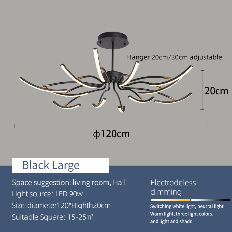 Moderne LED Plafondlamp - Elegante Françoise Verlichting
