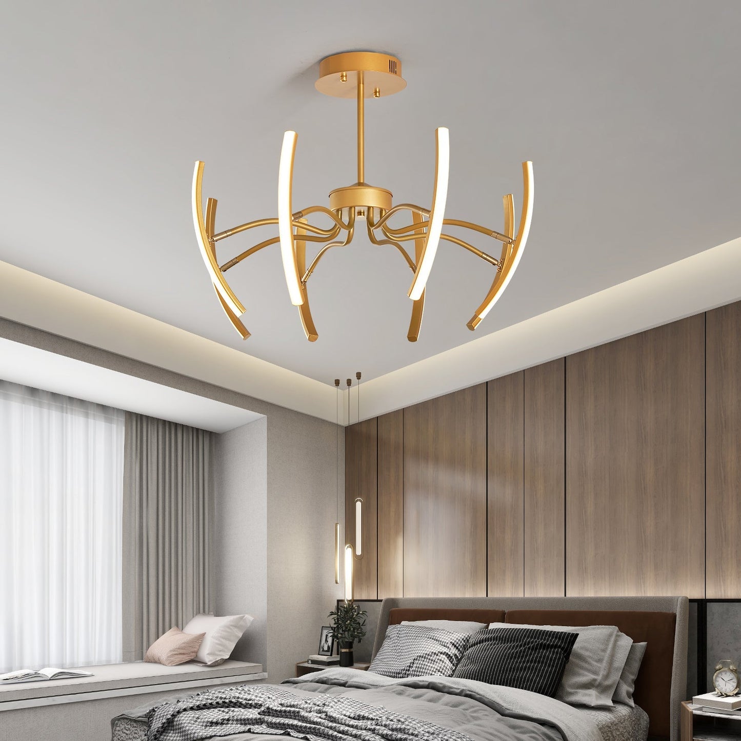 Moderne LED Plafondlamp - Elegante Françoise Verlichting