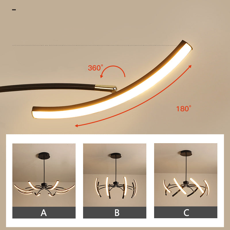 Moderne LED Plafondlamp - Elegante Françoise Verlichting