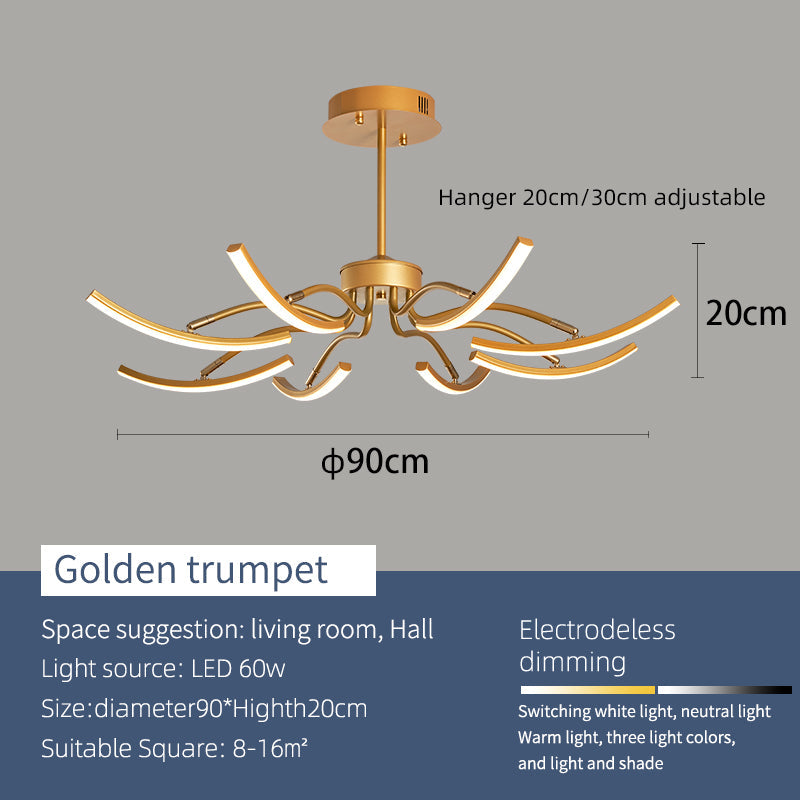 Moderne LED Plafondlamp - Elegante Françoise Verlichting