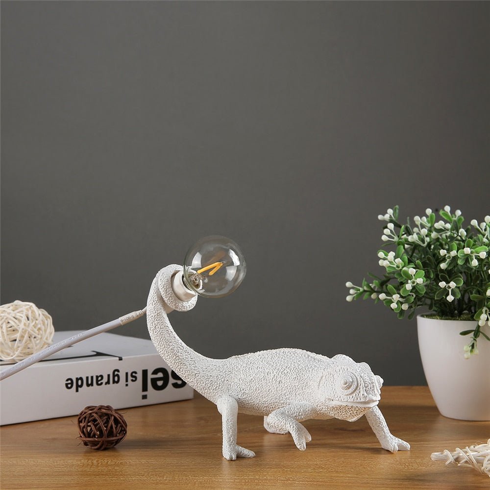 Moderne LED Tafellamp - Uniek Design Hagedis Bram