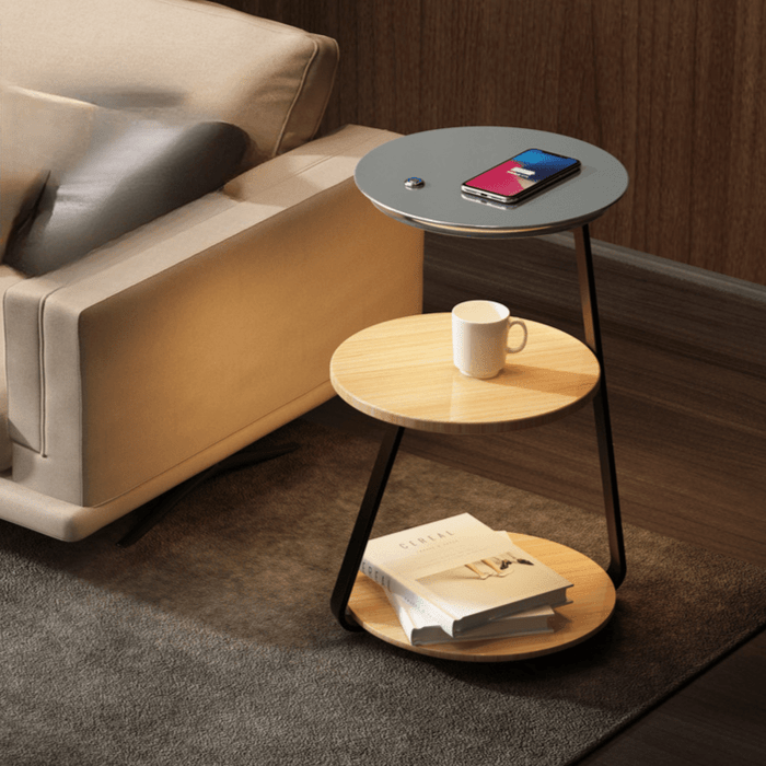 Moderne Lamp met Oplader - Adolfo Design Verlichting