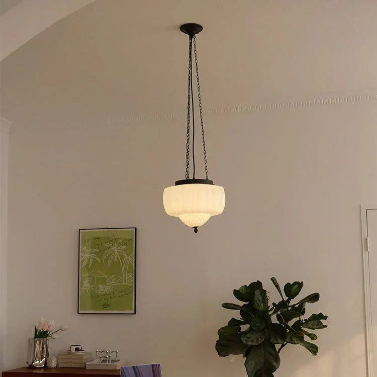 Moderne Witte Hanglamp Verstelbaar - Kévin Verlichting