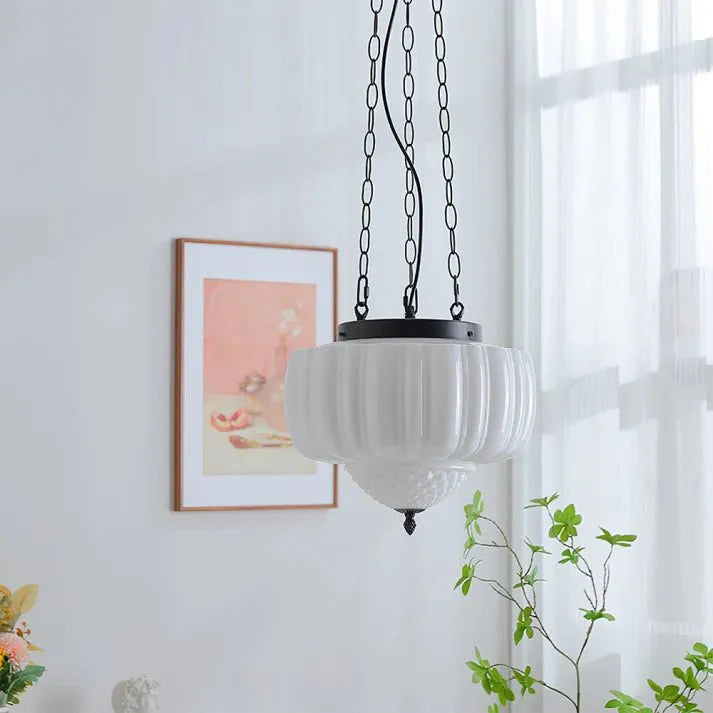 Moderne Witte Hanglamp Verstelbaar - Kévin Verlichting