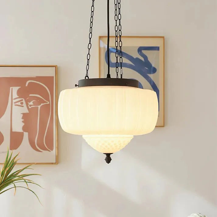 Moderne Witte Hanglamp Verstelbaar - Kévin Verlichting