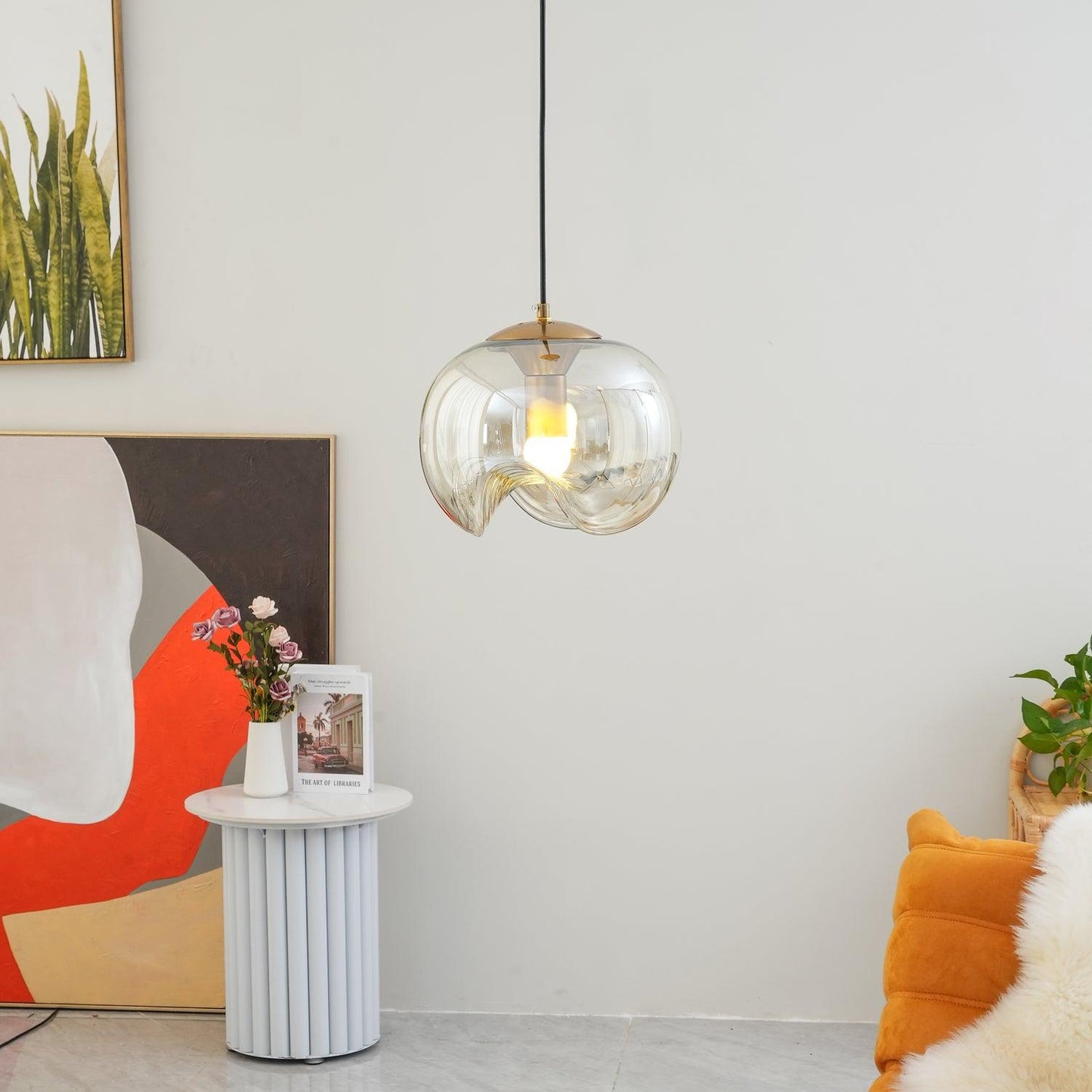 Natuurlijke Hanglamp Verstelbare Hoogte - Jimena