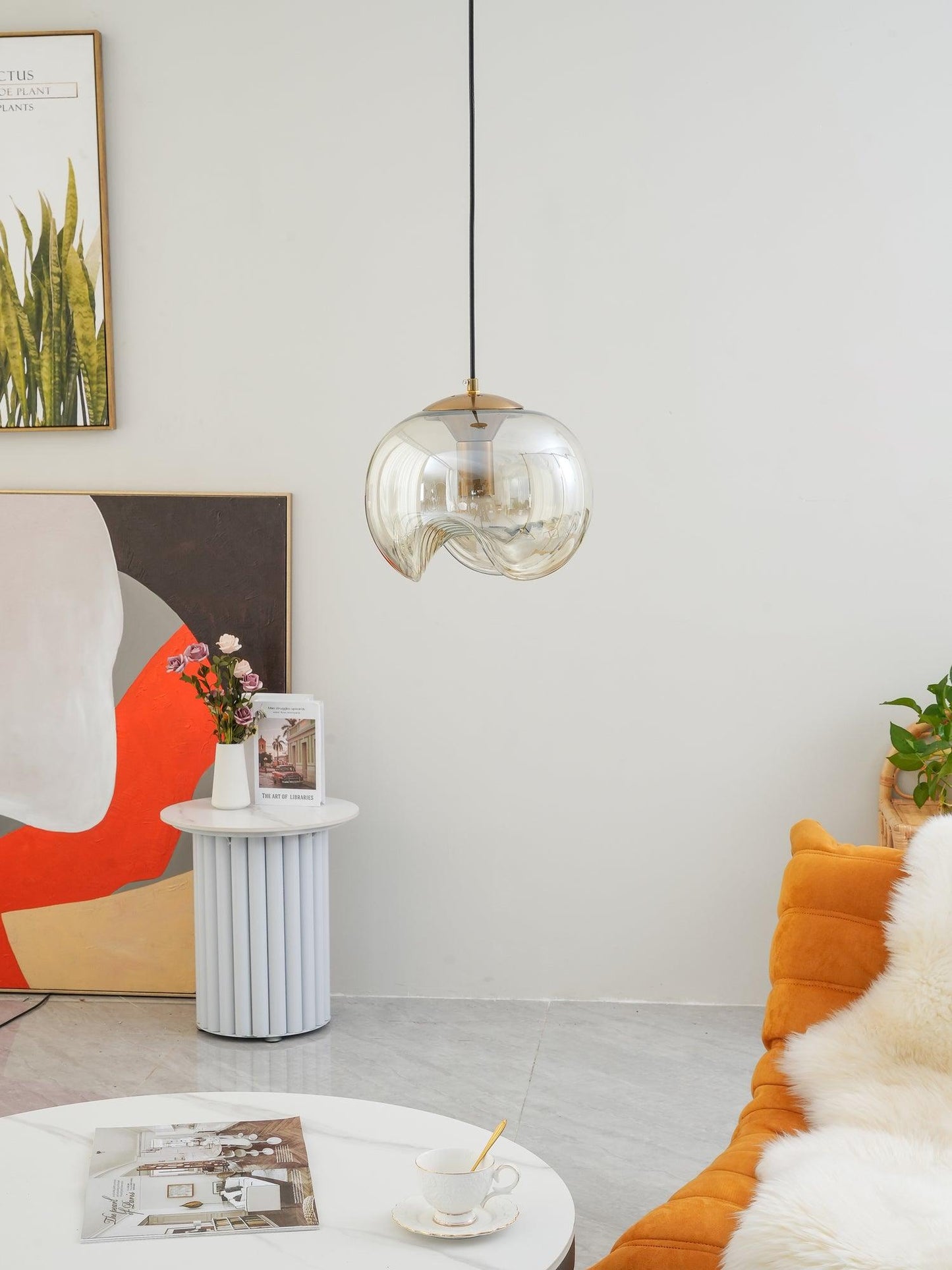 Natuurlijke Hanglamp Verstelbare Hoogte - Jimena