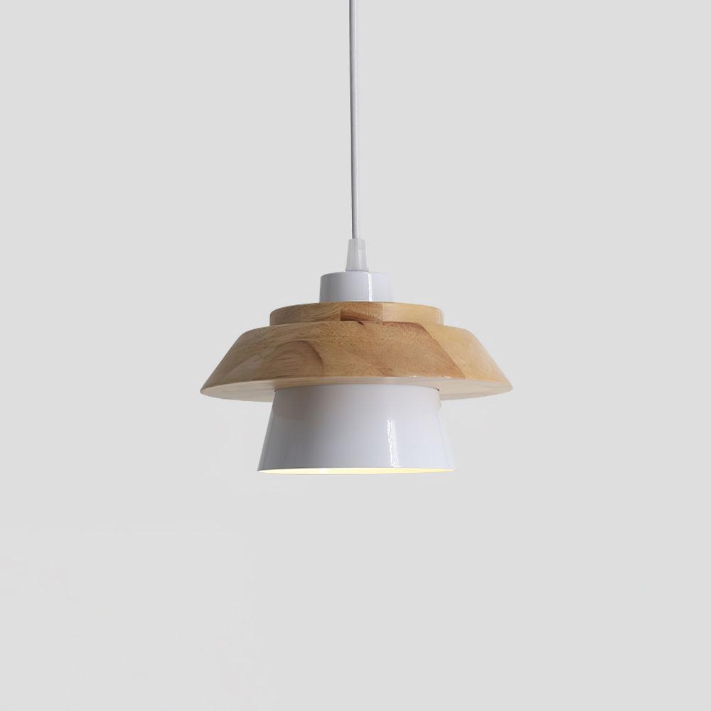 Natuurlijke Houten Hanglamp E27 Fitting - Jan Verlichting