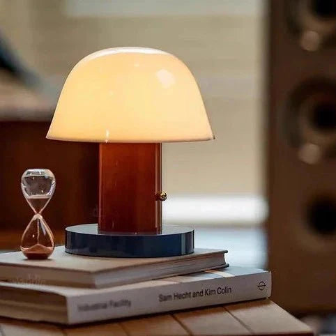 Natuurlijke Tafellamp met Dimmer - Speelse Aurore Verlichting