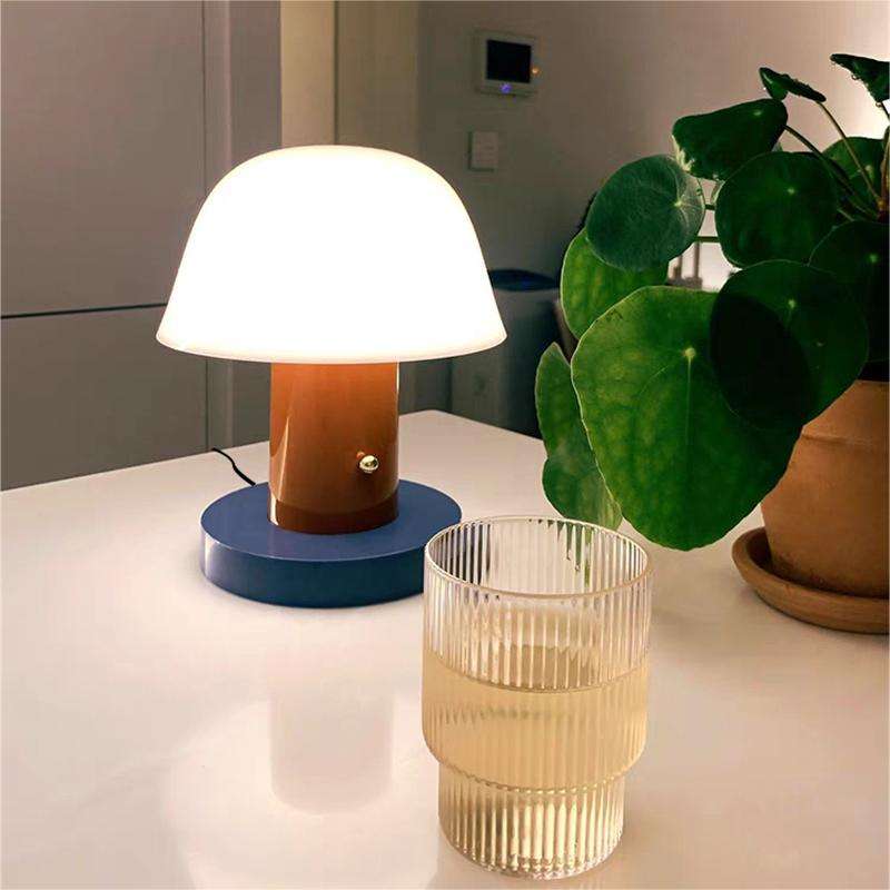 Natuurlijke Tafellamp met Dimmer - Speelse Aurore Verlichting