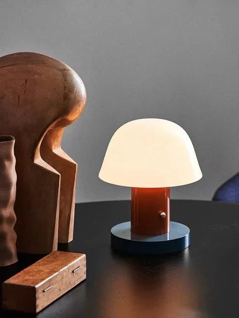Natuurlijke Tafellamp met Dimmer - Speelse Aurore Verlichting