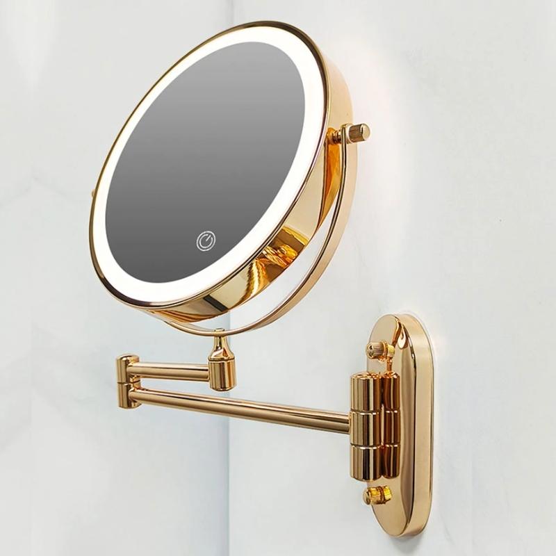 Oplaadbare LED Make-up Spiegel 360° Rotatie - Marius