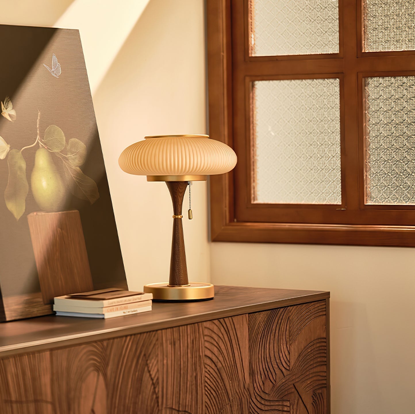Organische Tafellamp met Luxe Design - Elegante Ruimteverlichting