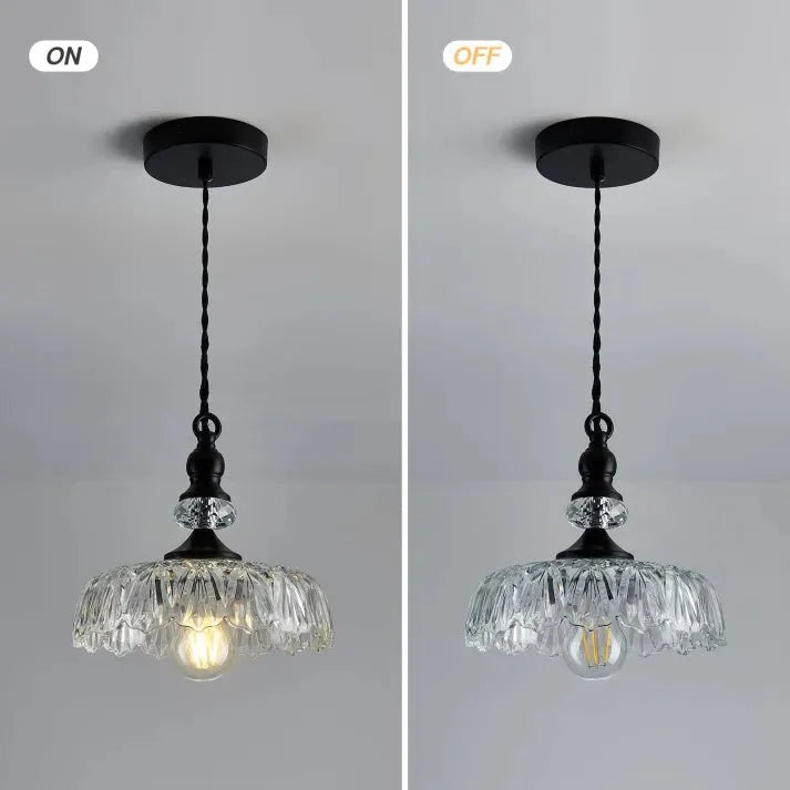 Retro Keuken Hanglamp Glas - Stijlvolle Verlichting Jade