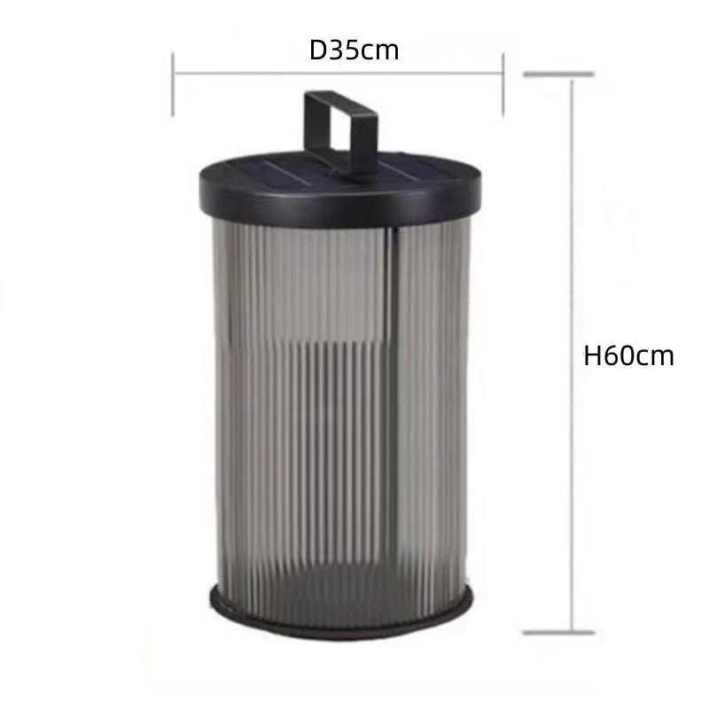 Retro Terraslamp Waterdicht Kristalglas - Energiezuinig