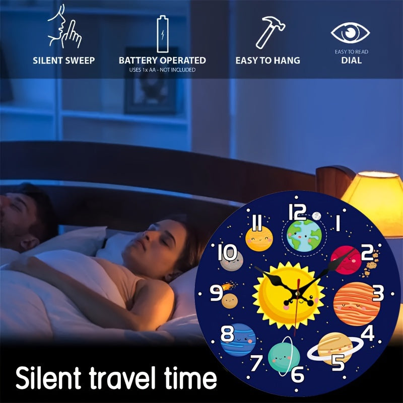 Ruimtevaart Wanddecoratie met LED - Uniek Ontwerp Lamp