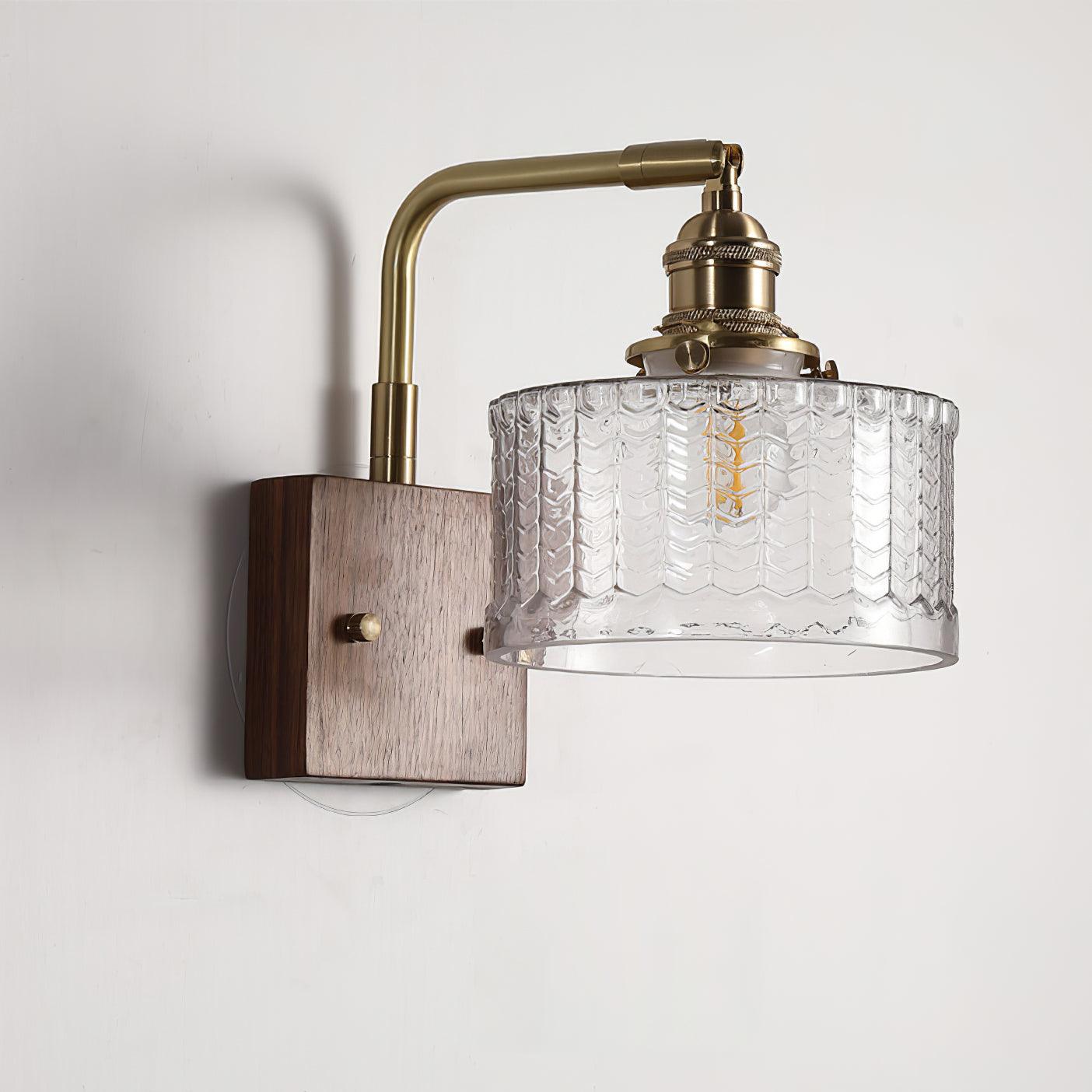 Rustieke Wandlamp Groen Glas - Martín Elegantie
