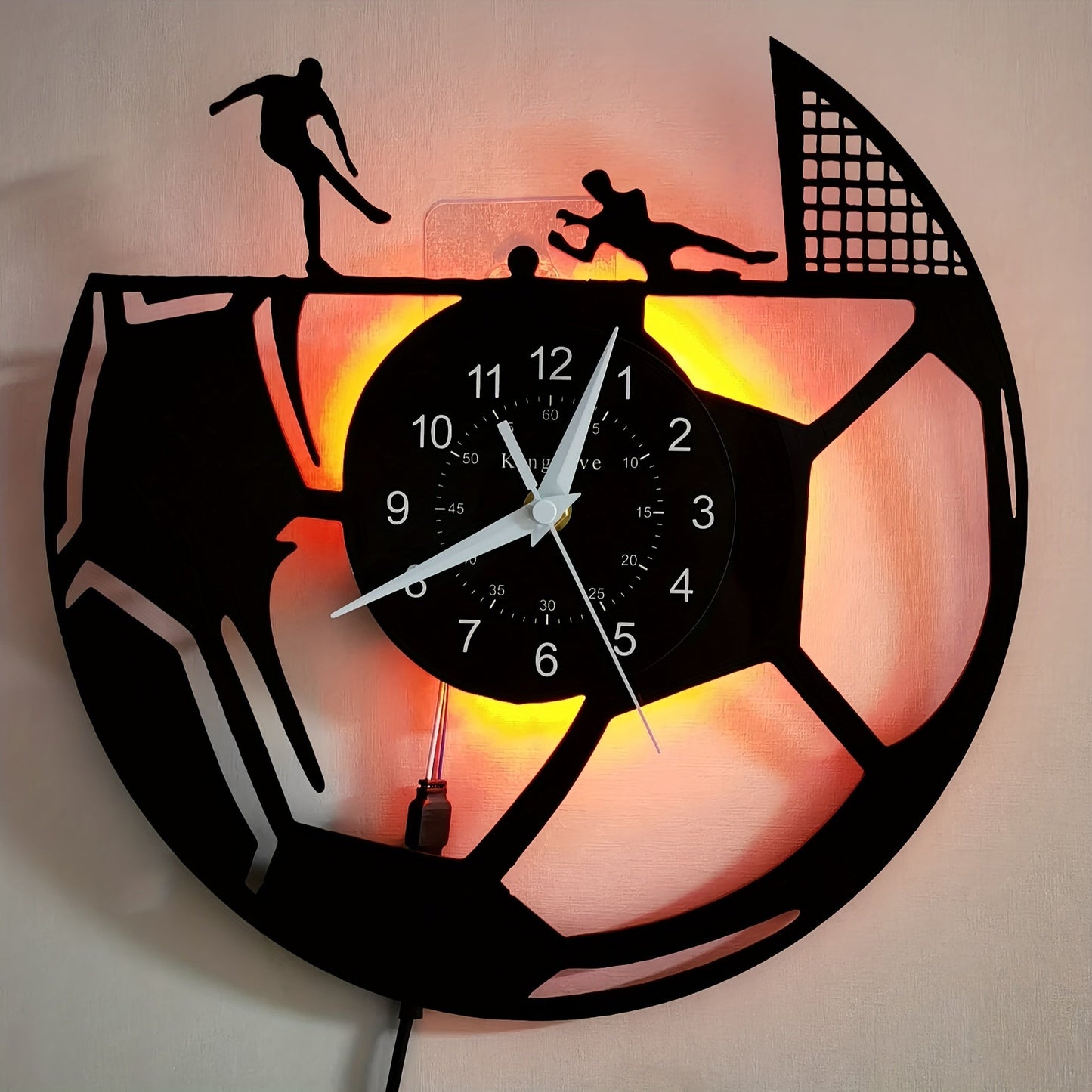 Sportieve Wandklok Stille Werking - Ethos Klok