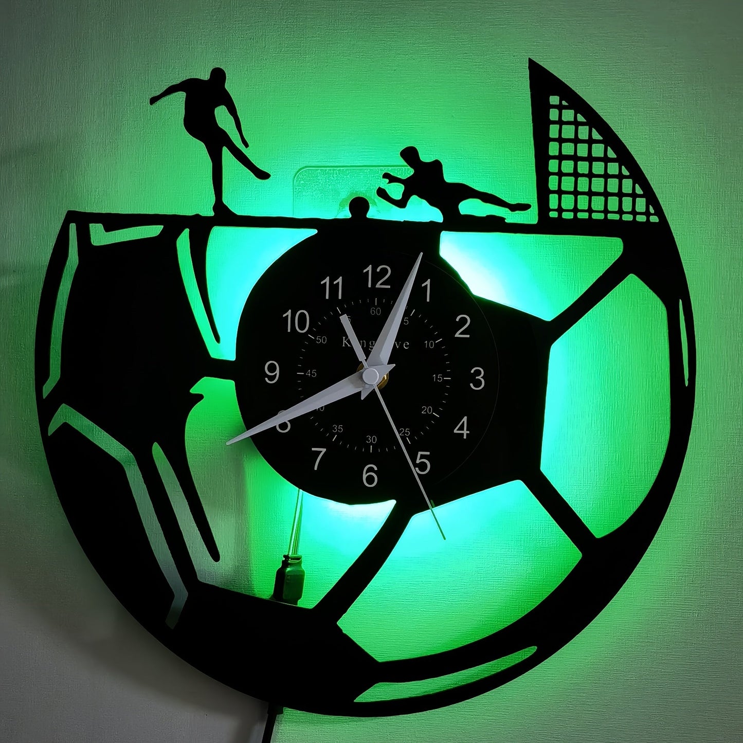 Sportieve Wandklok Stille Werking - Ethos Klok