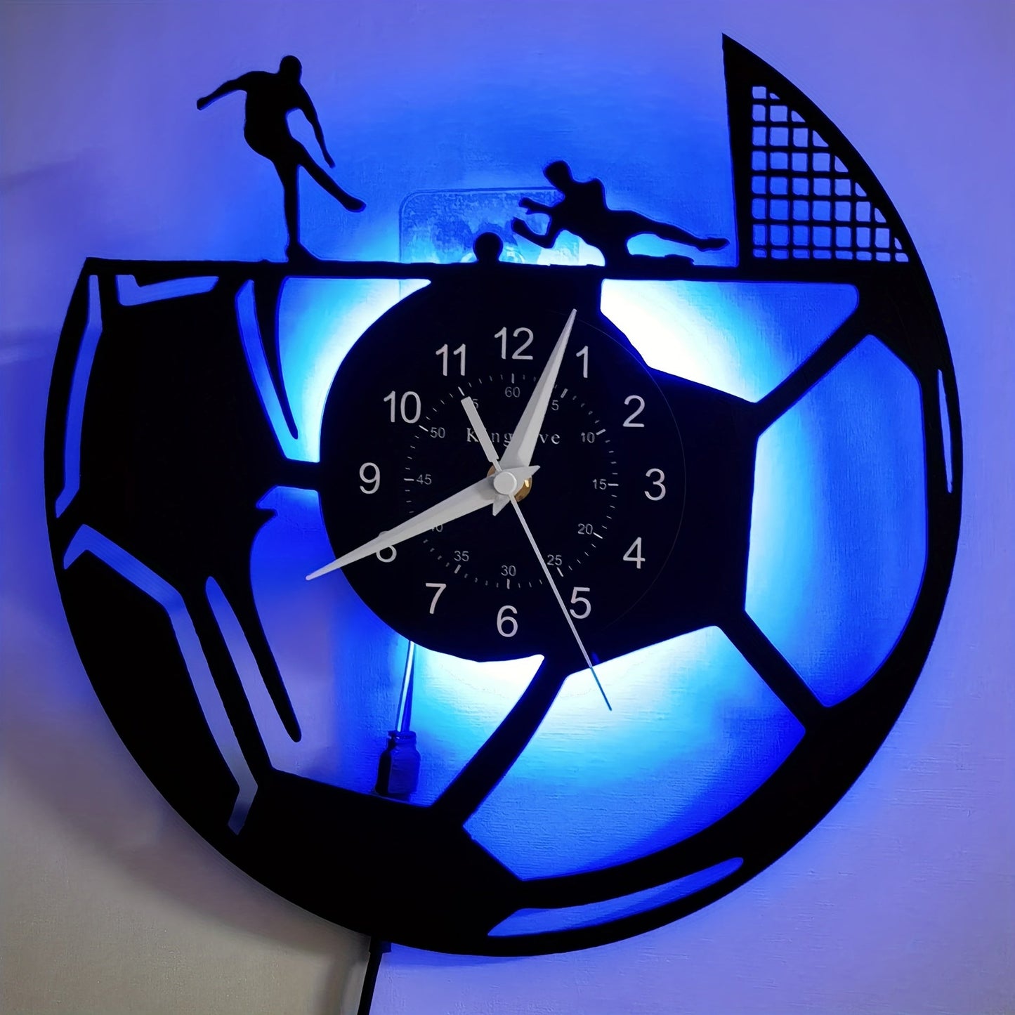 Sportieve Wandklok Stille Werking - Ethos Klok