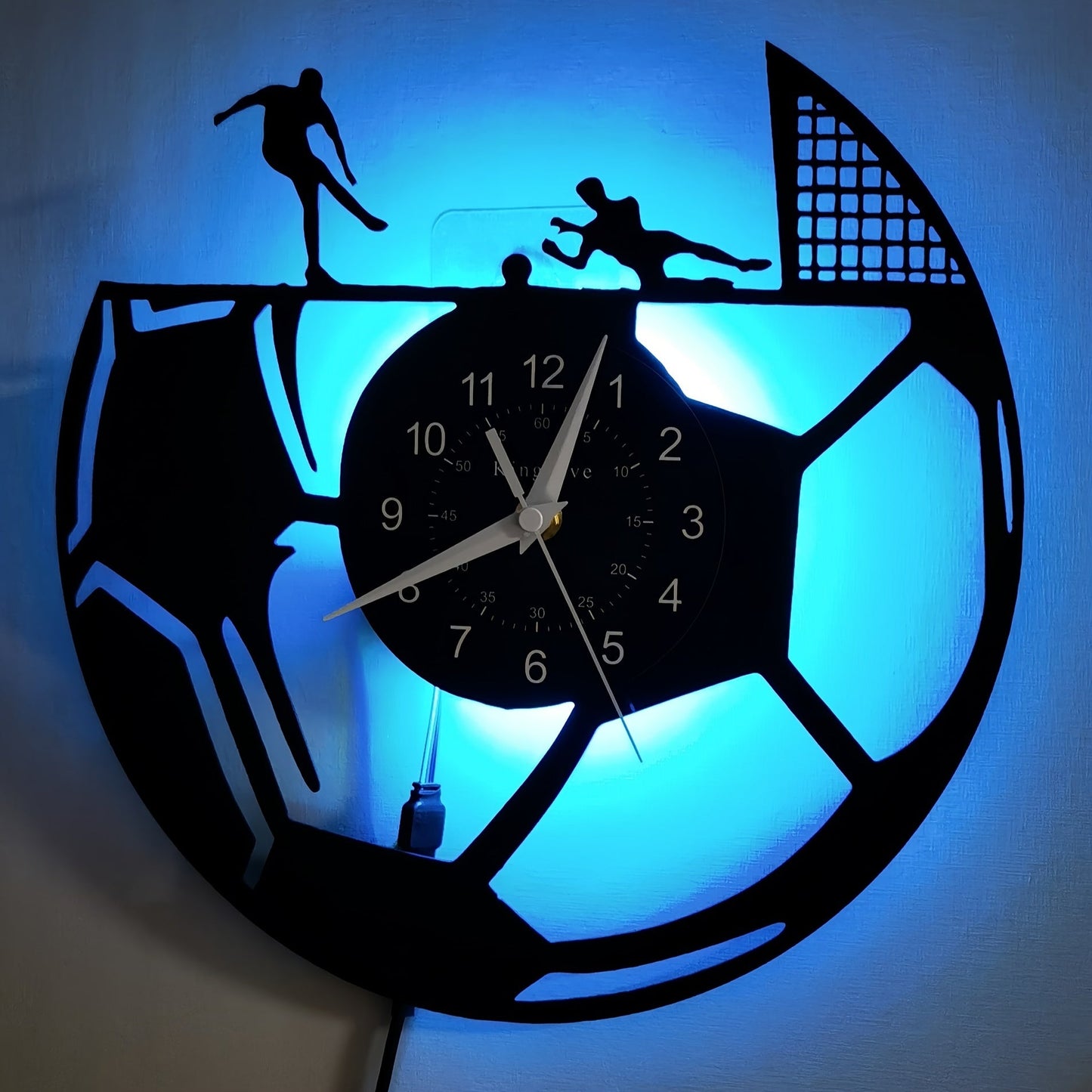 Sportieve Wandklok Stille Werking - Ethos Klok