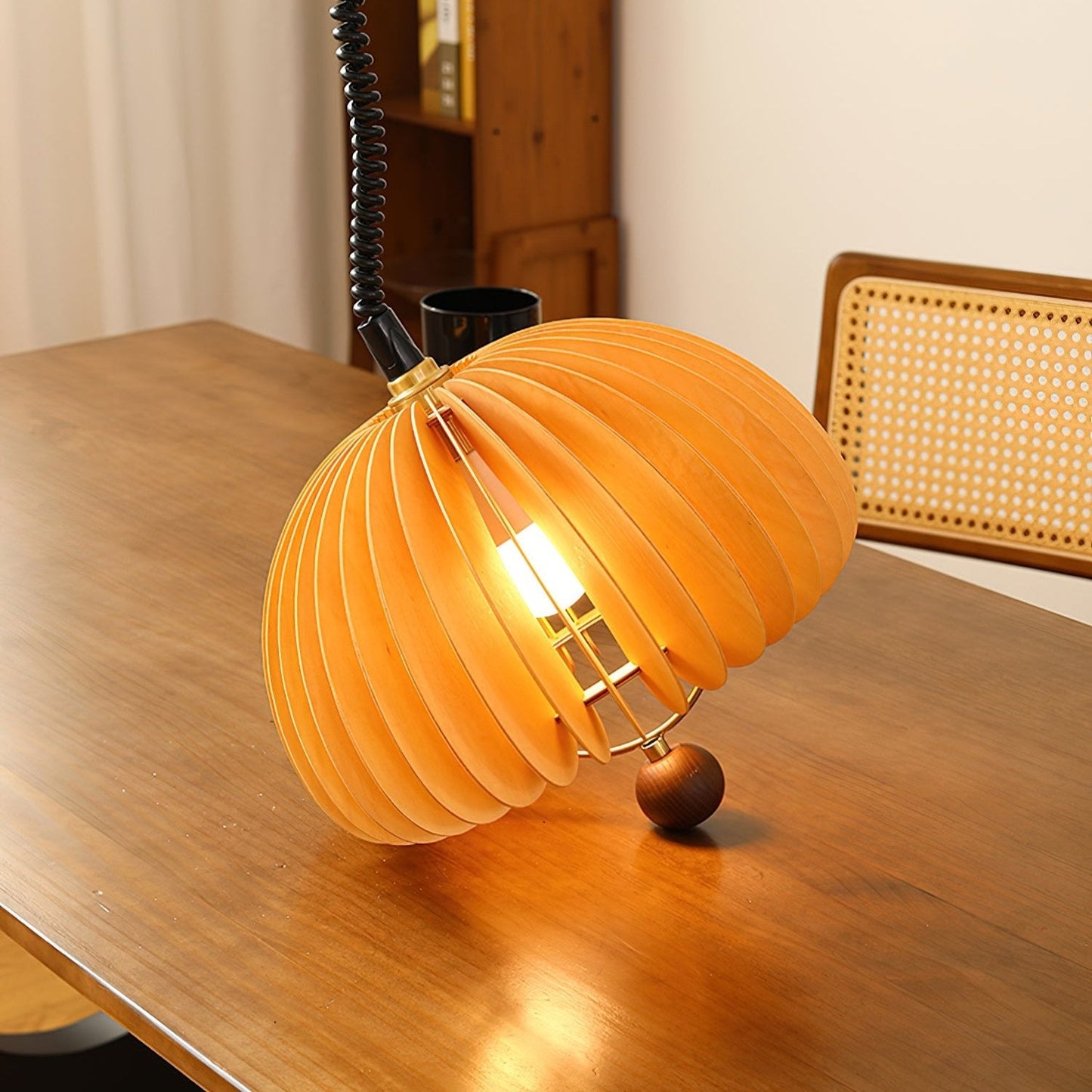 Verstelbare Hanglamp Metaal Hout - Jules Nostalgische Lamp