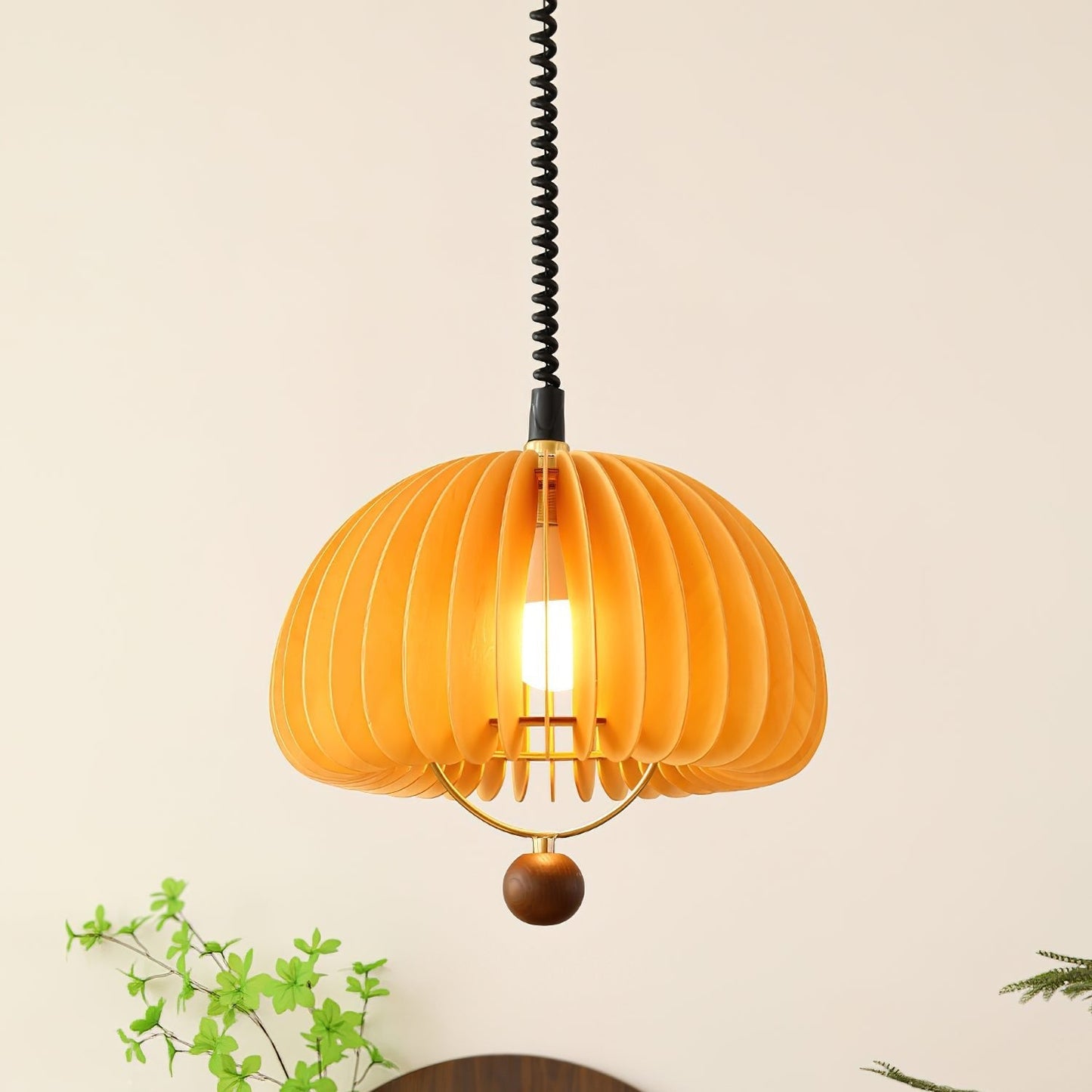 Verstelbare Hanglamp Metaal Hout - Jules Nostalgische Lamp