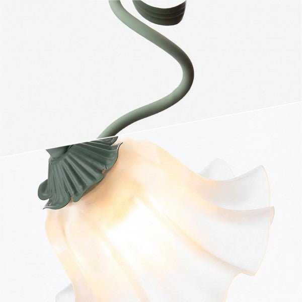Vintage Bloem Tafellamp Verstelbare Arm - Bartolomeo