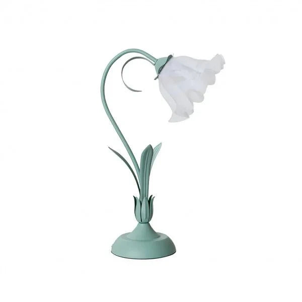 Vintage Bloem Tafellamp Verstelbare Arm - Bartolomeo