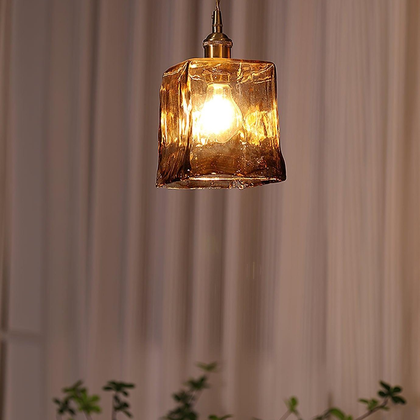 Vintage Hanglamp Glas - Elegantie Javier