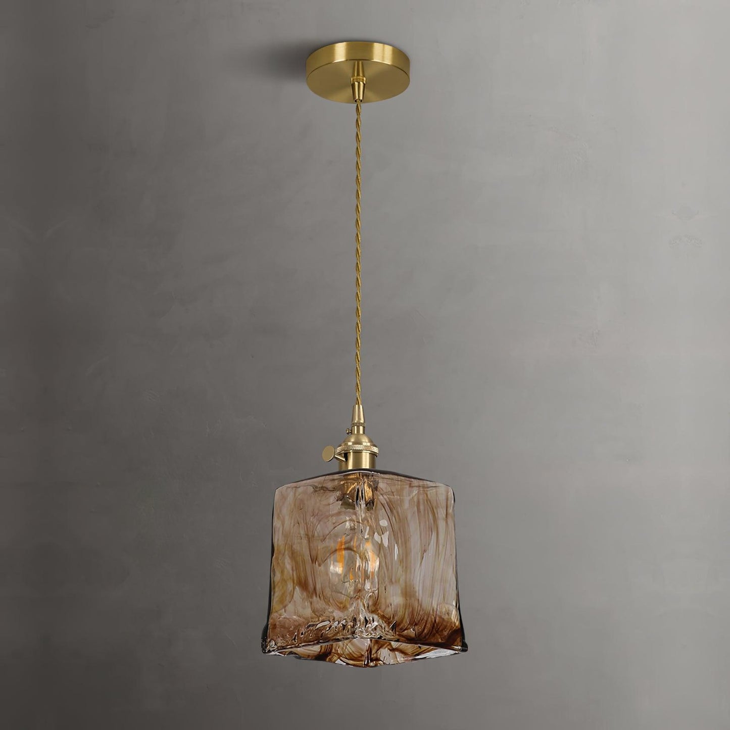 Vintage Hanglamp Glas - Elegantie Javier
