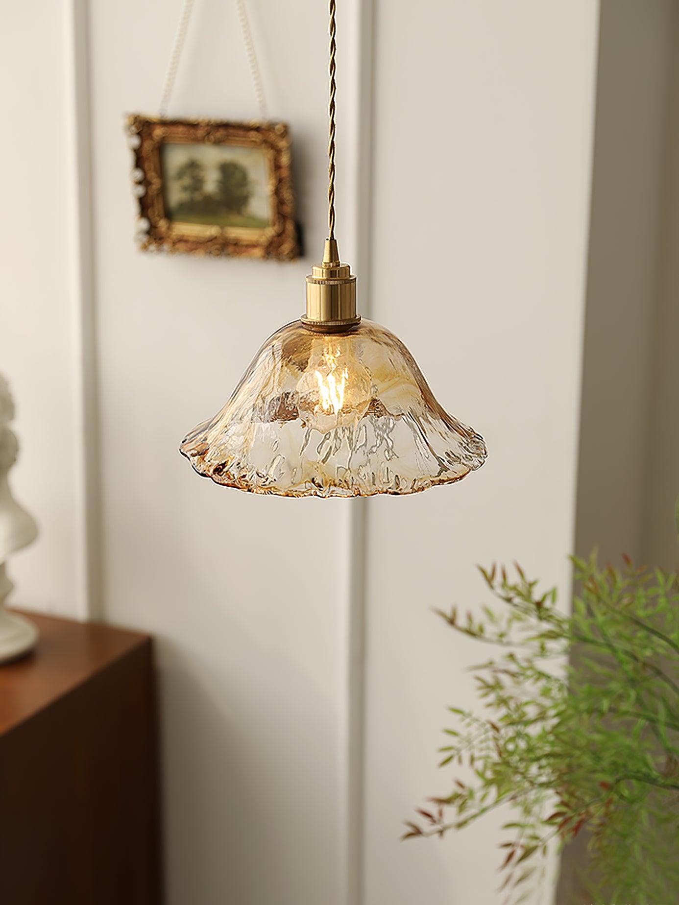 Vintage Hanglamp Glas - Elegantie Javier