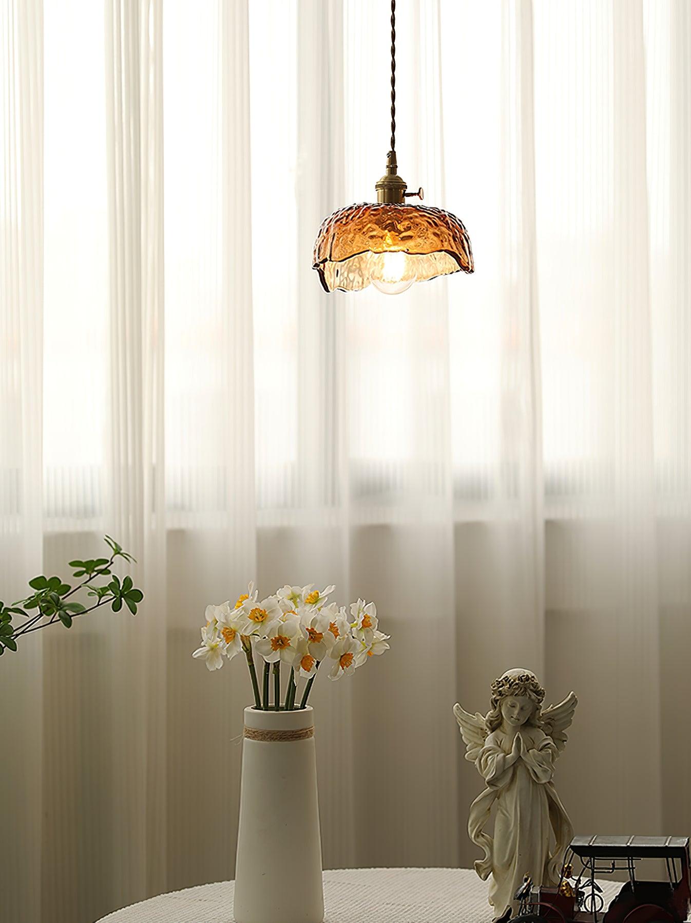 Vintage Hanglamp Glas - Elegantie Javier