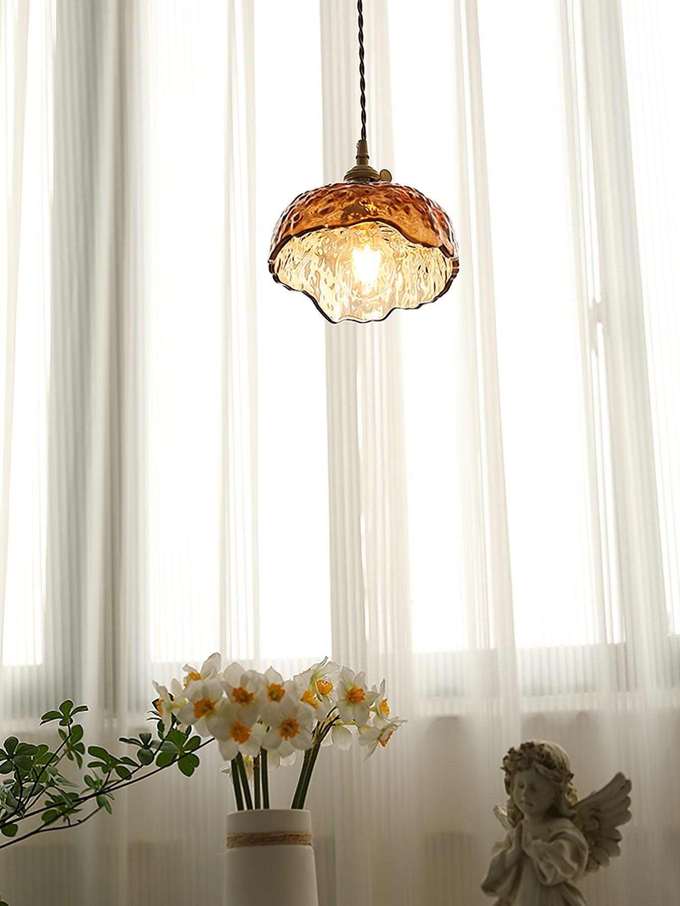 Vintage Hanglamp Glas - Elegantie Javier
