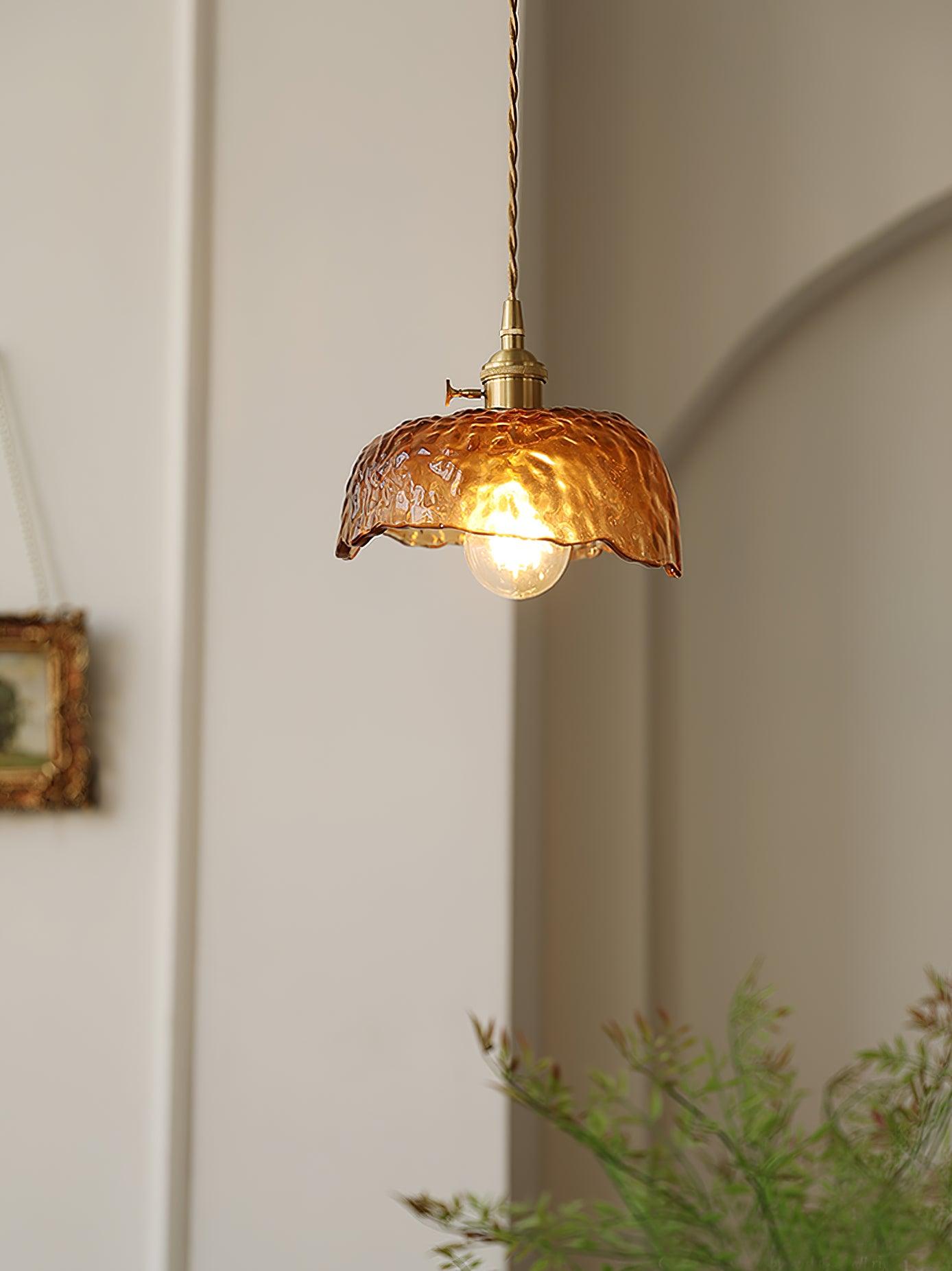 Vintage Hanglamp Glas - Elegantie Javier