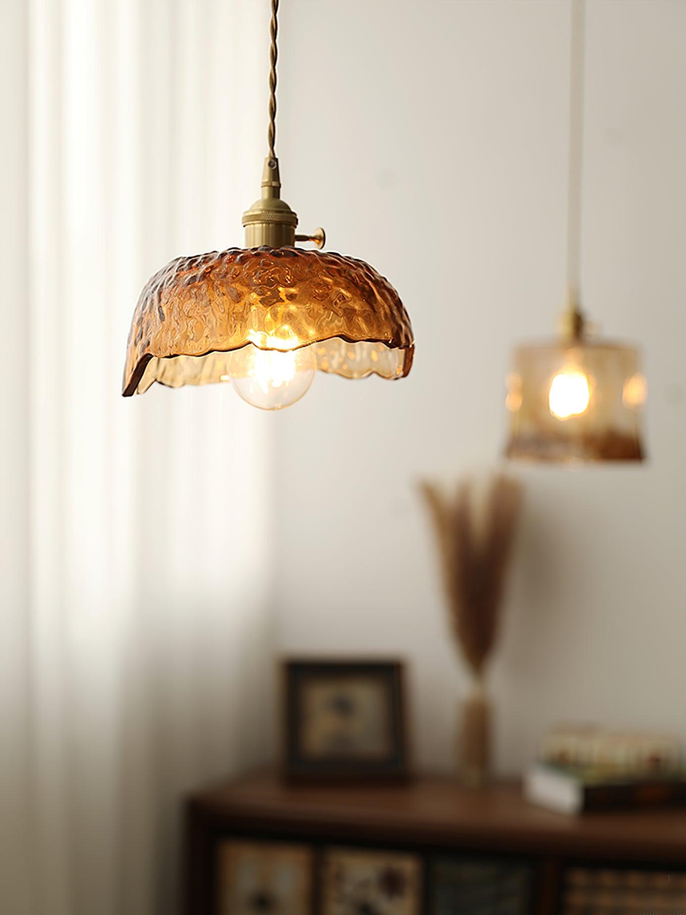 Vintage Hanglamp Glas - Elegantie Javier