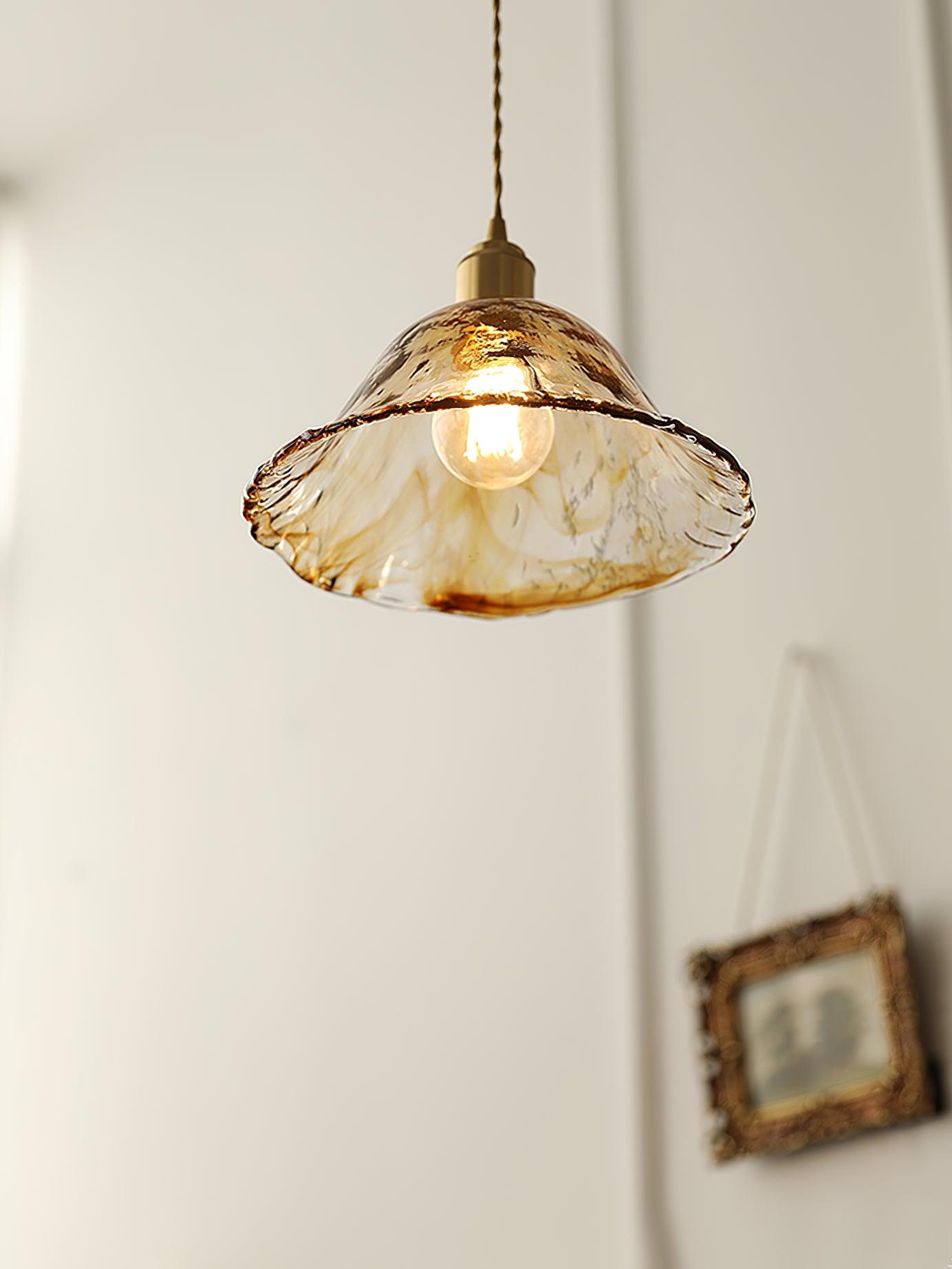 Vintage Hanglamp Glas - Elegantie Javier