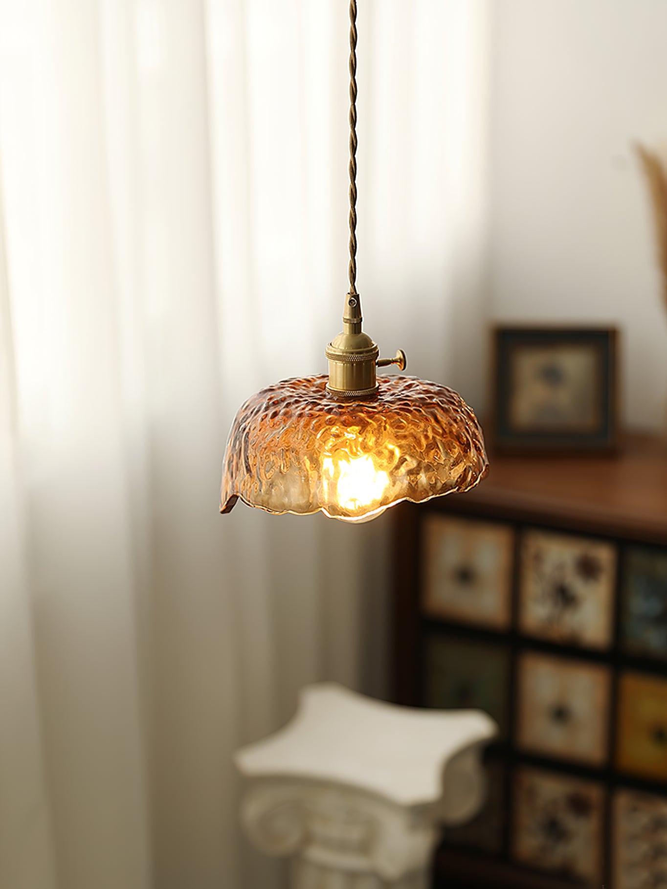 Vintage Hanglamp Glas - Elegantie Javier