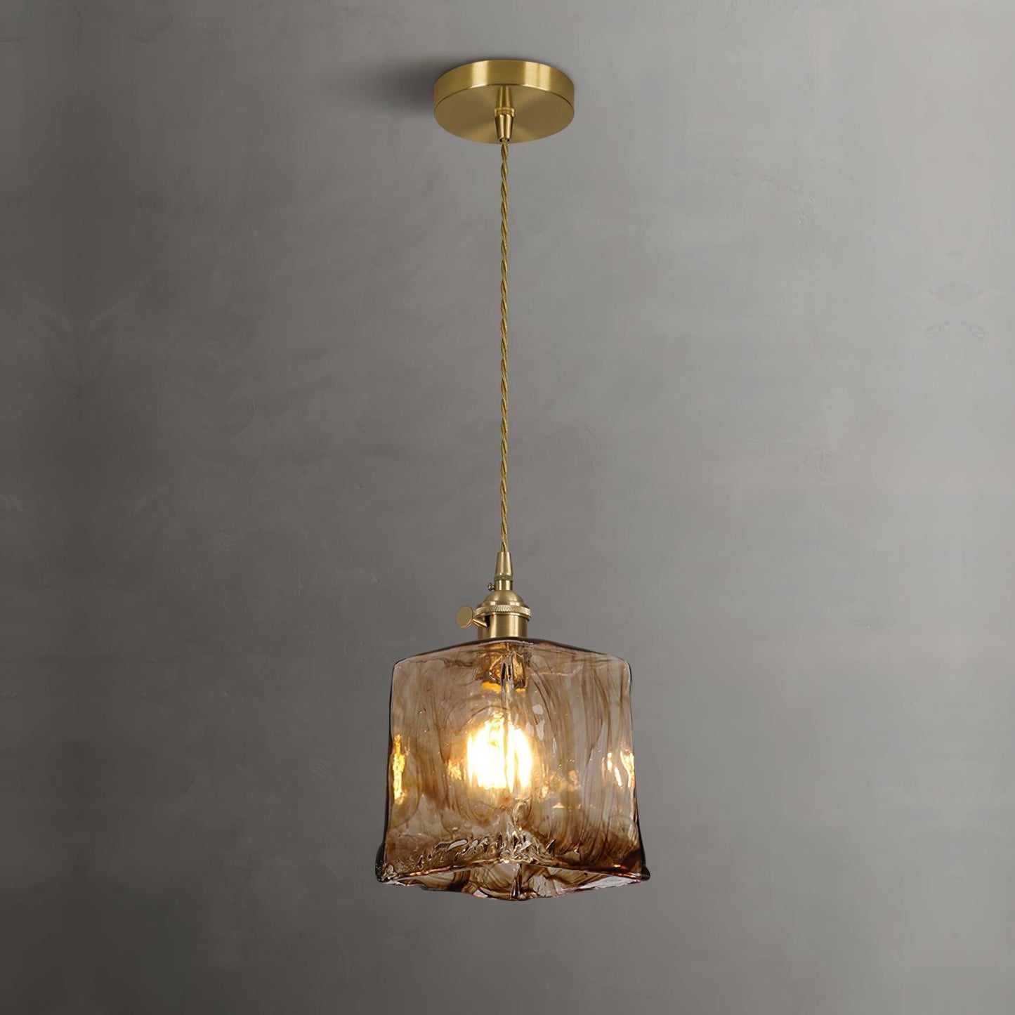 Vintage Hanglamp Glas - Elegantie Javier