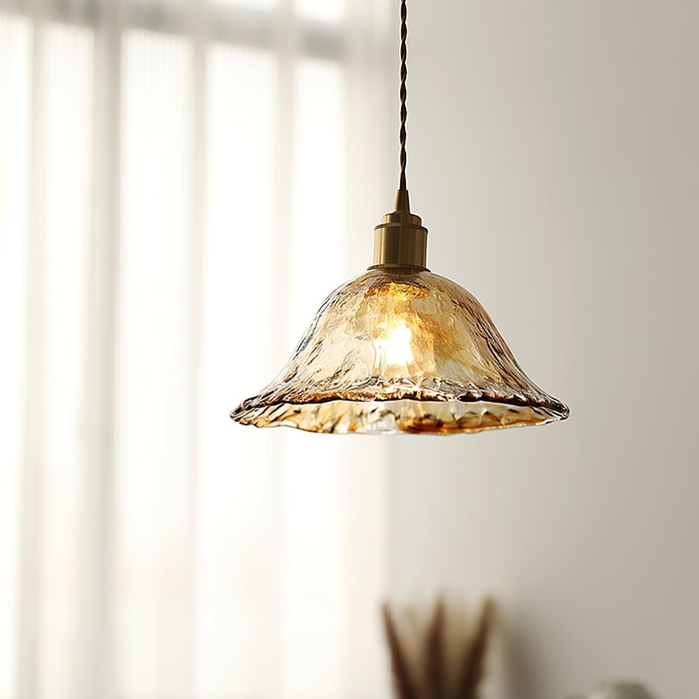 Vintage Hanglamp Glas - Elegantie Javier
