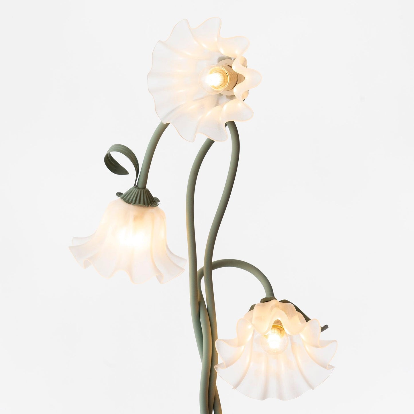 Vloerlamp met Bloemenpatroon - Uniek Design Armando