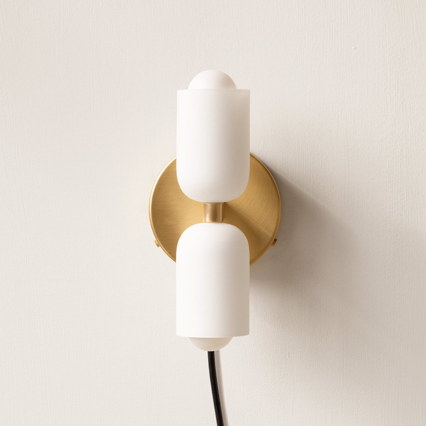 Wandlamp met Warm Licht - Crèmewitte Acryl Maricarmen