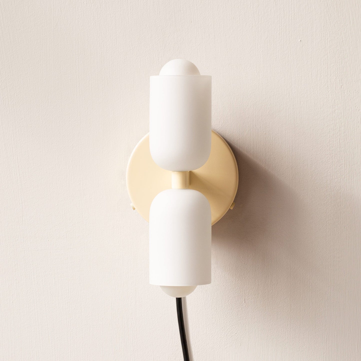 Wandlamp met Warm Licht - Crèmewitte Acryl Maricarmen