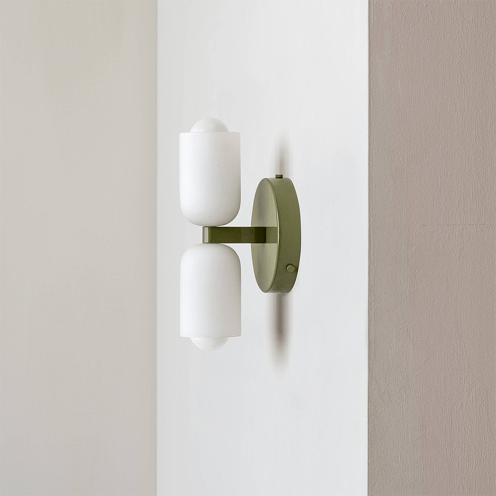 Wandlamp met Warm Licht - Crèmewitte Acryl Maricarmen