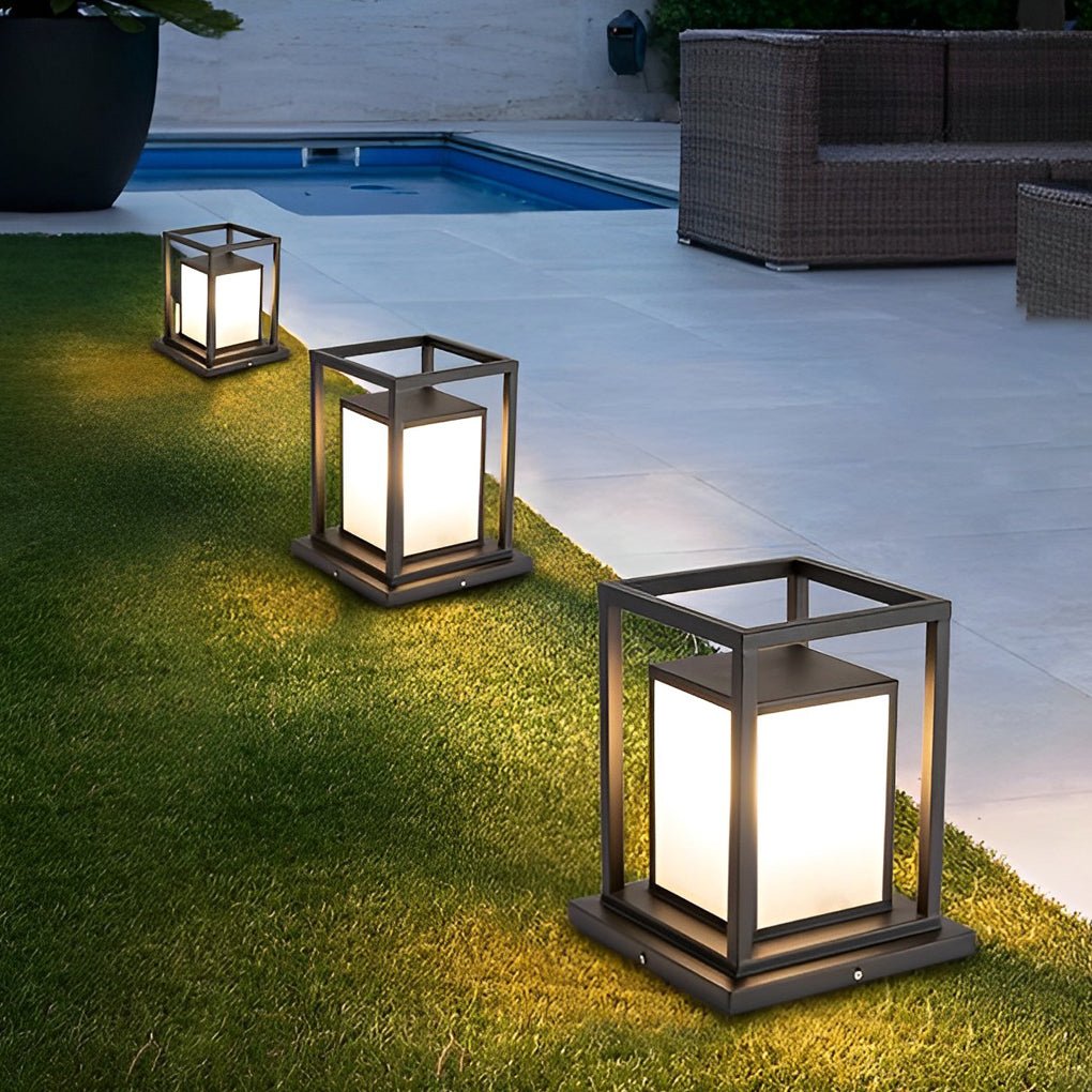 Waterdichte LED Terraslamp - Moderne Verlichting Quadrilateral
