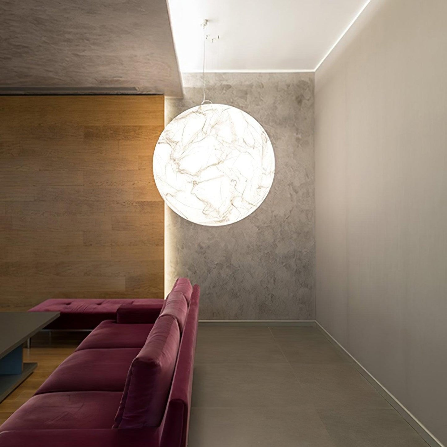 Zijde Hanglamp Verstelbare Kabel - Maanlicht Design Jorge