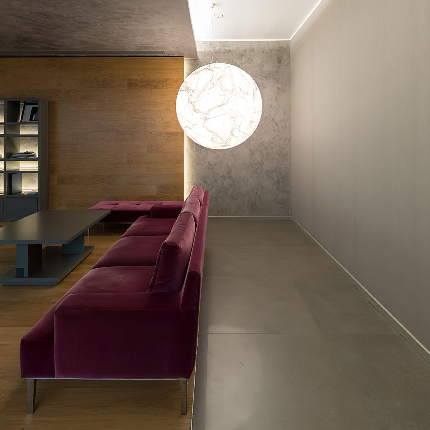 Zijde Hanglamp Verstelbare Kabel - Maanlicht Design Jorge