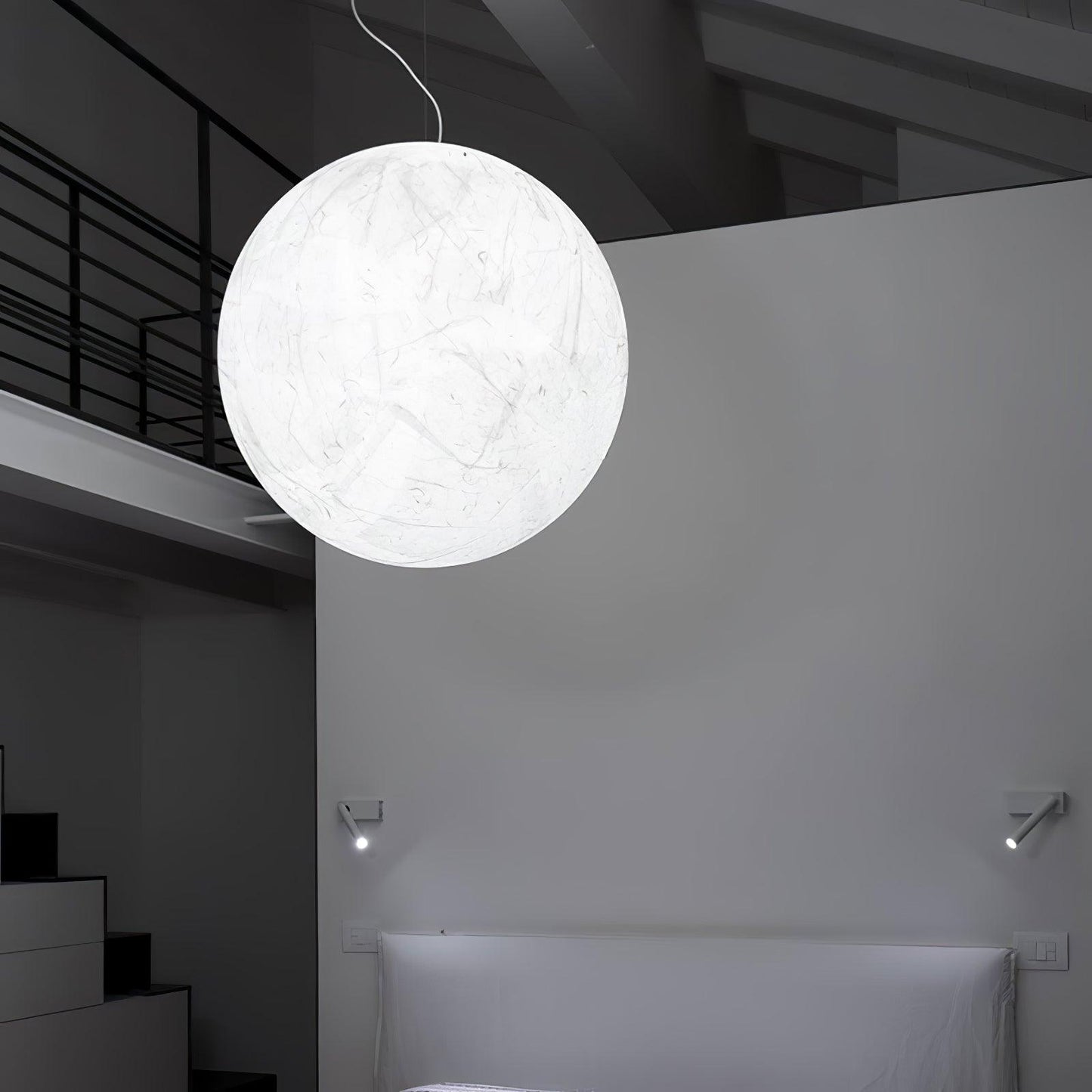 Zijde Hanglamp Verstelbare Kabel - Maanlicht Design Jorge
