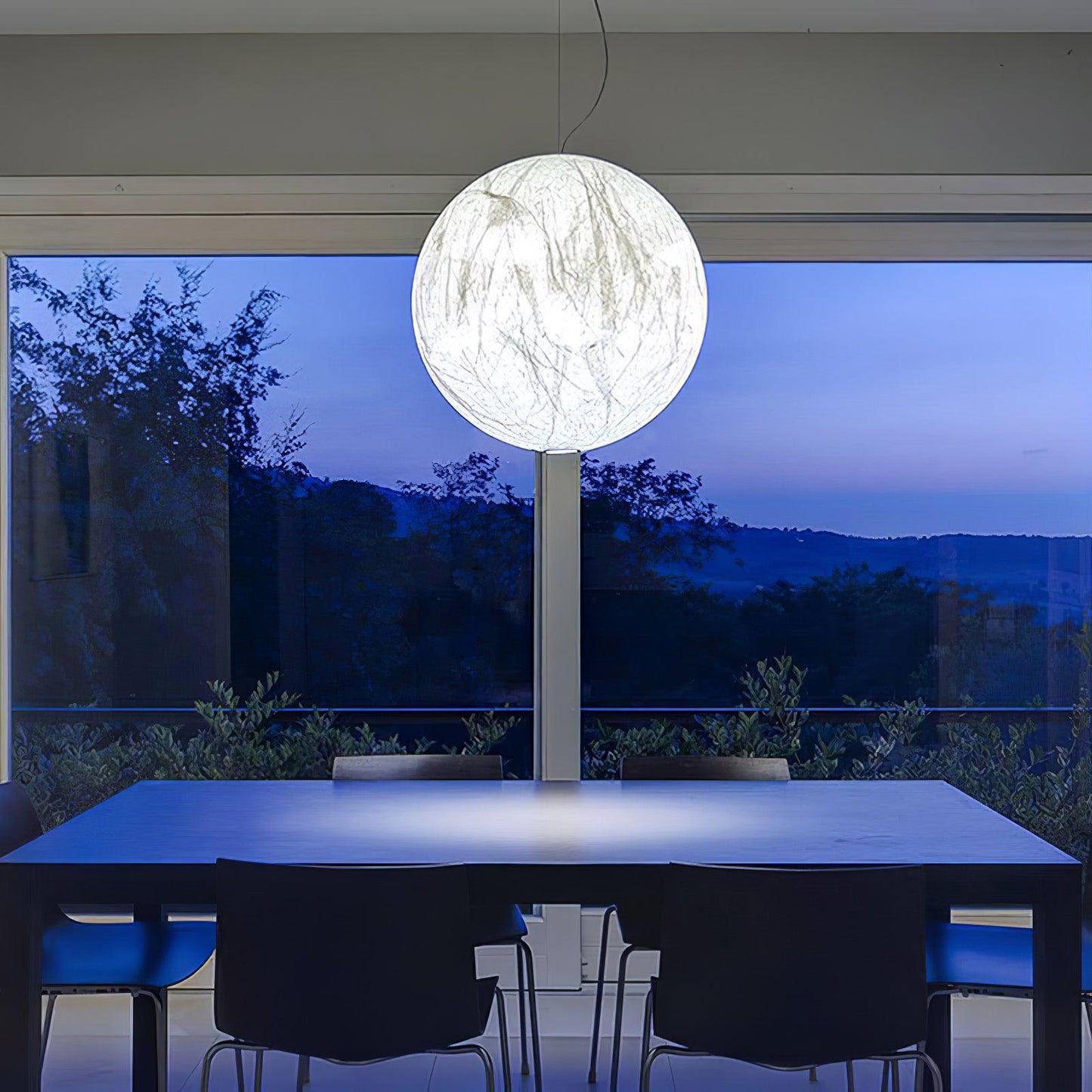 Zijde Hanglamp Verstelbare Kabel - Maanlicht Design Jorge